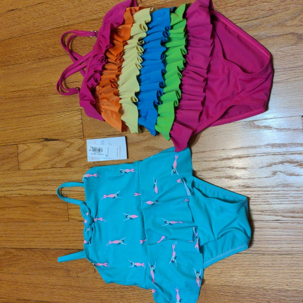Girls size 4T swimsuits